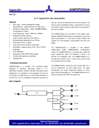 Datasheet ASM5I23S04A-1-08-SR manufacturer Alliance